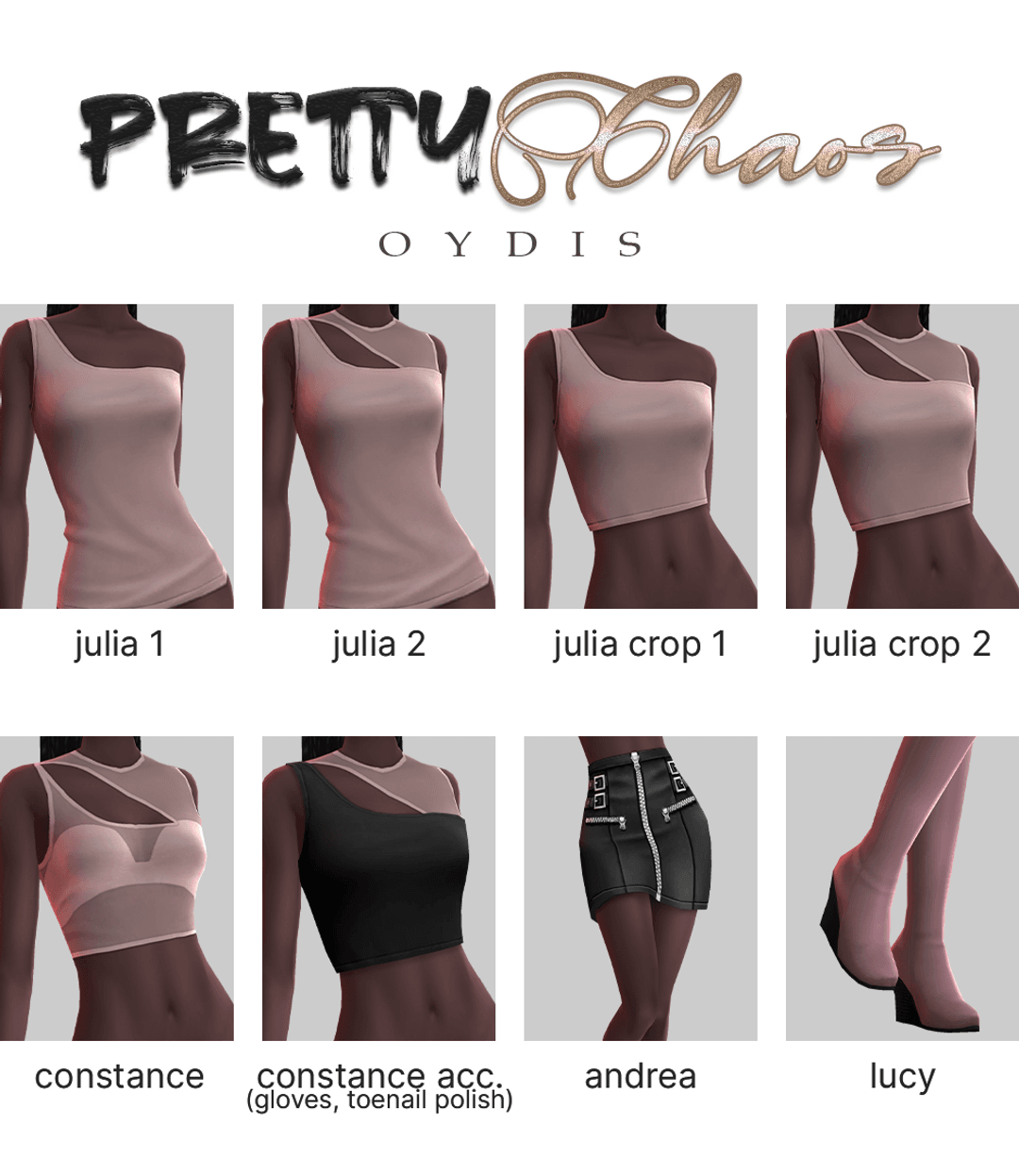 Галерея мода Сет одежды Pretty Chaos #1